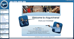 Desktop Screenshot of airgunarena.com